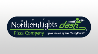 Northern Lights Pizza Dash logo