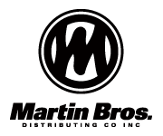 MB Distributing logo vertical black